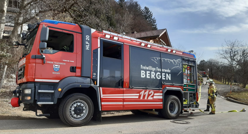Zimmerbrand in Vachendorf