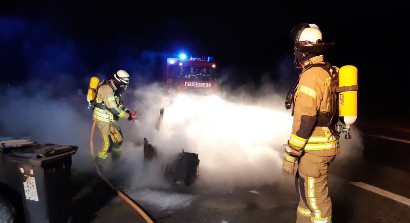Mülltonnenbrand